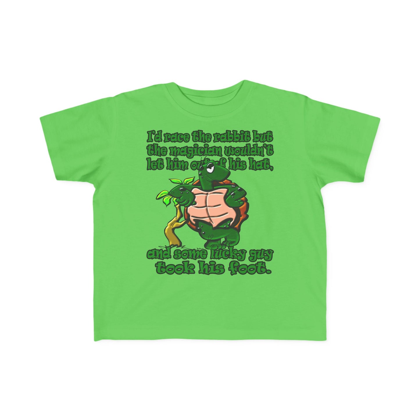 turtle race - Toddler's Fine Jersey Tee