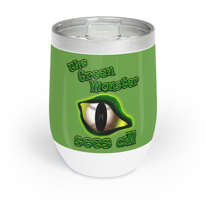 green monster - Chill Wine Tumbler (green)