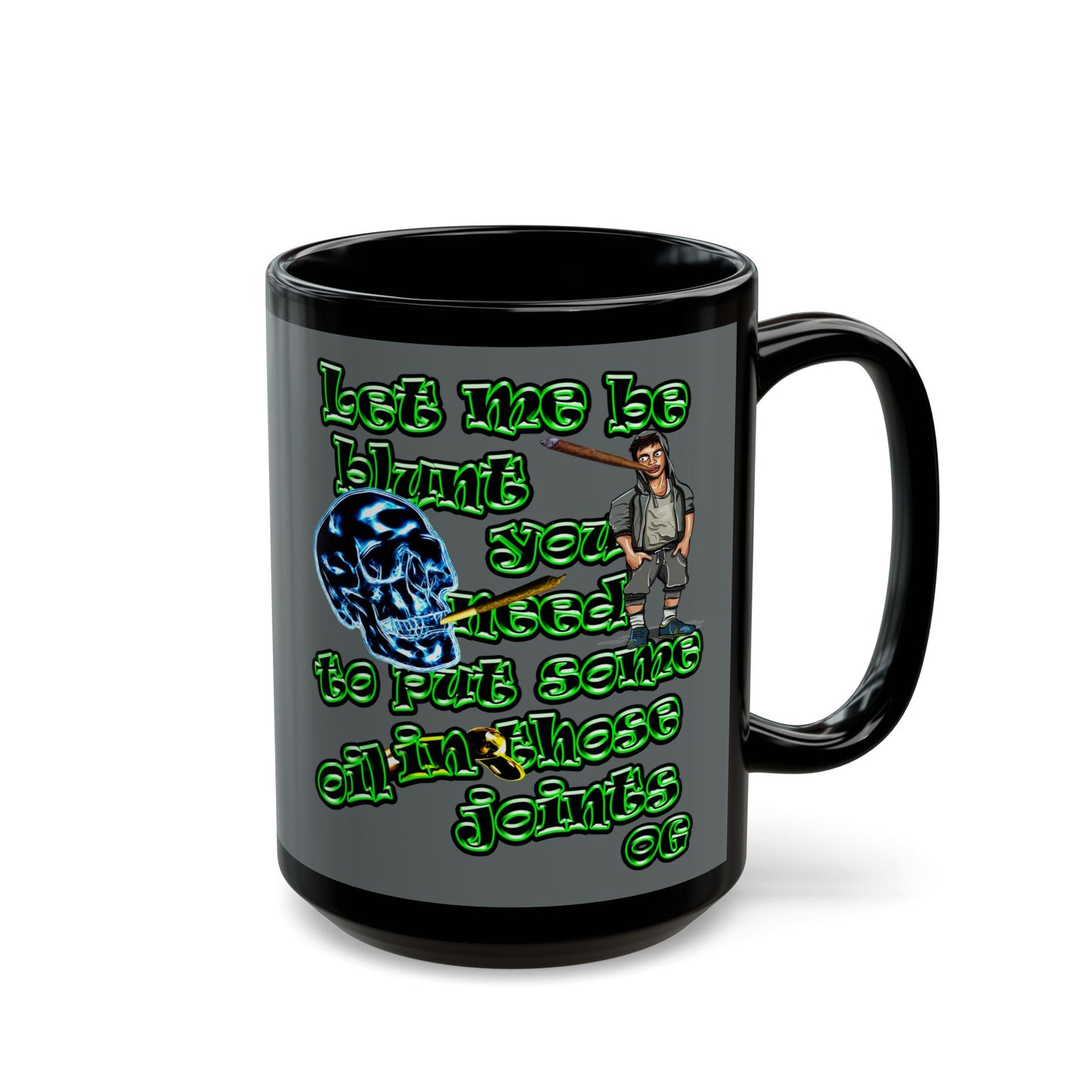 og - Black Mug (dark grey)