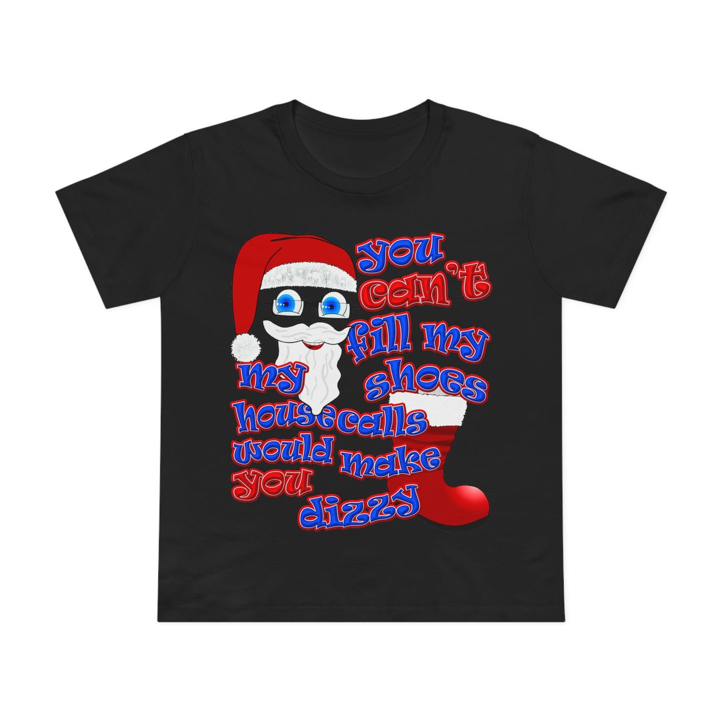 santa's shoes - Women’s Maple Tee