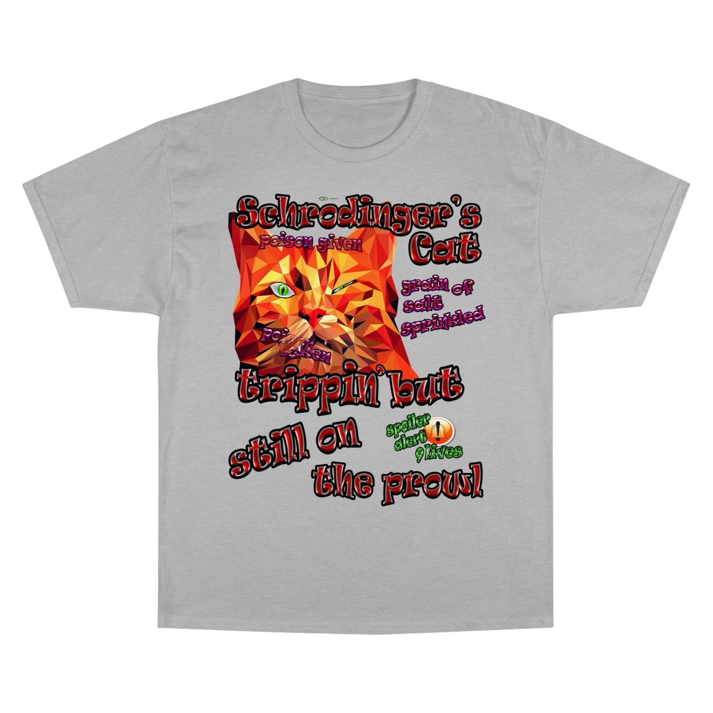 schrodinger's cat - Champion T-Shirt