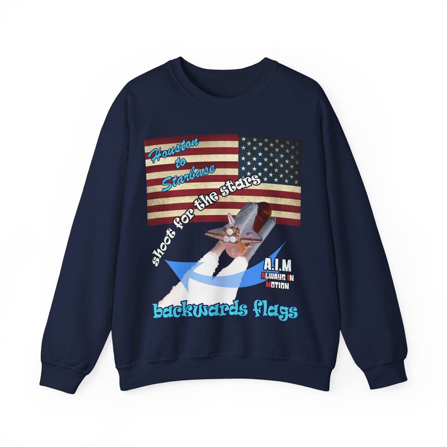 shoot for the stars - Unisex Heavy Blend™ Crewneck Sweatshirt