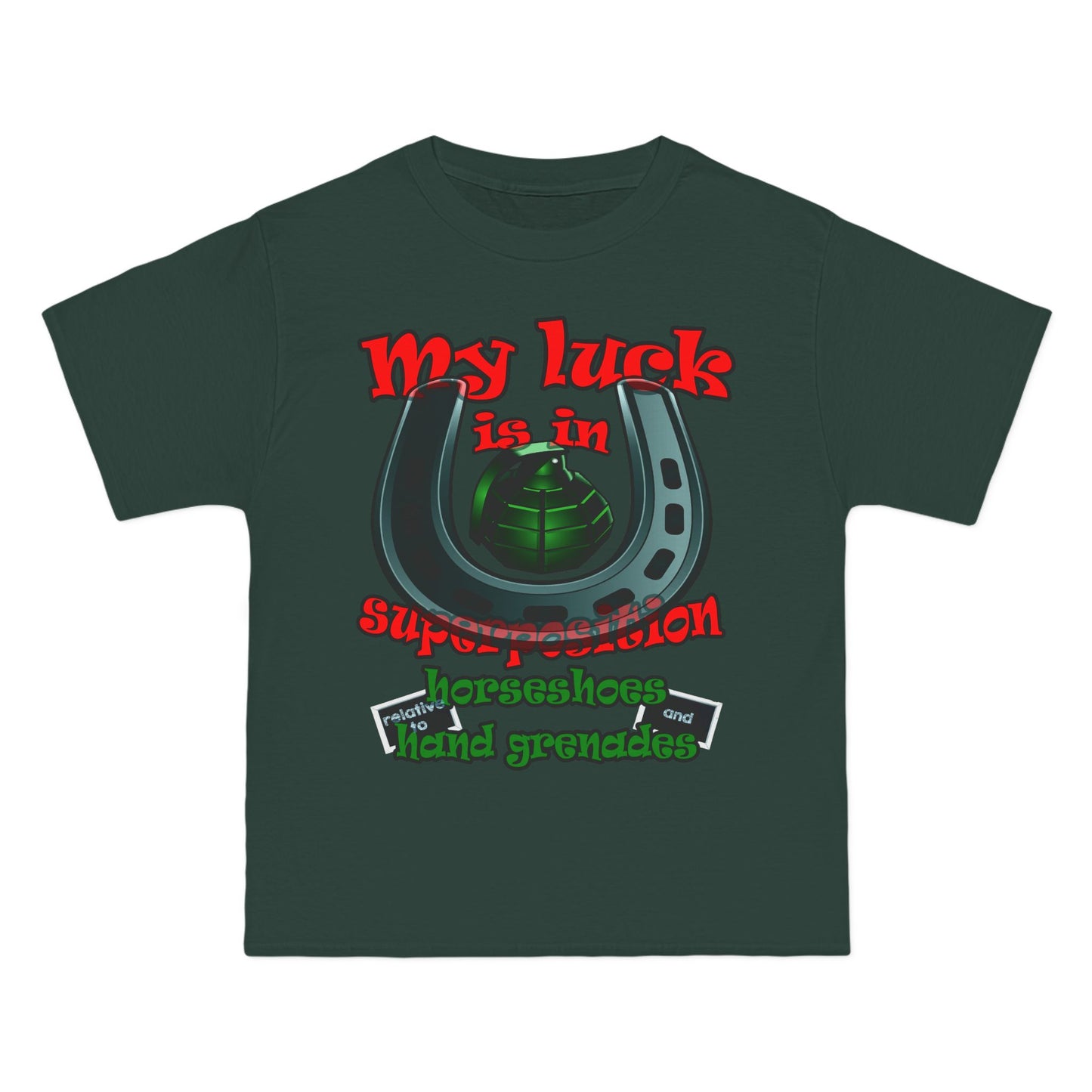 my luck - Beefy-T®  Short-Sleeve T-Shirt