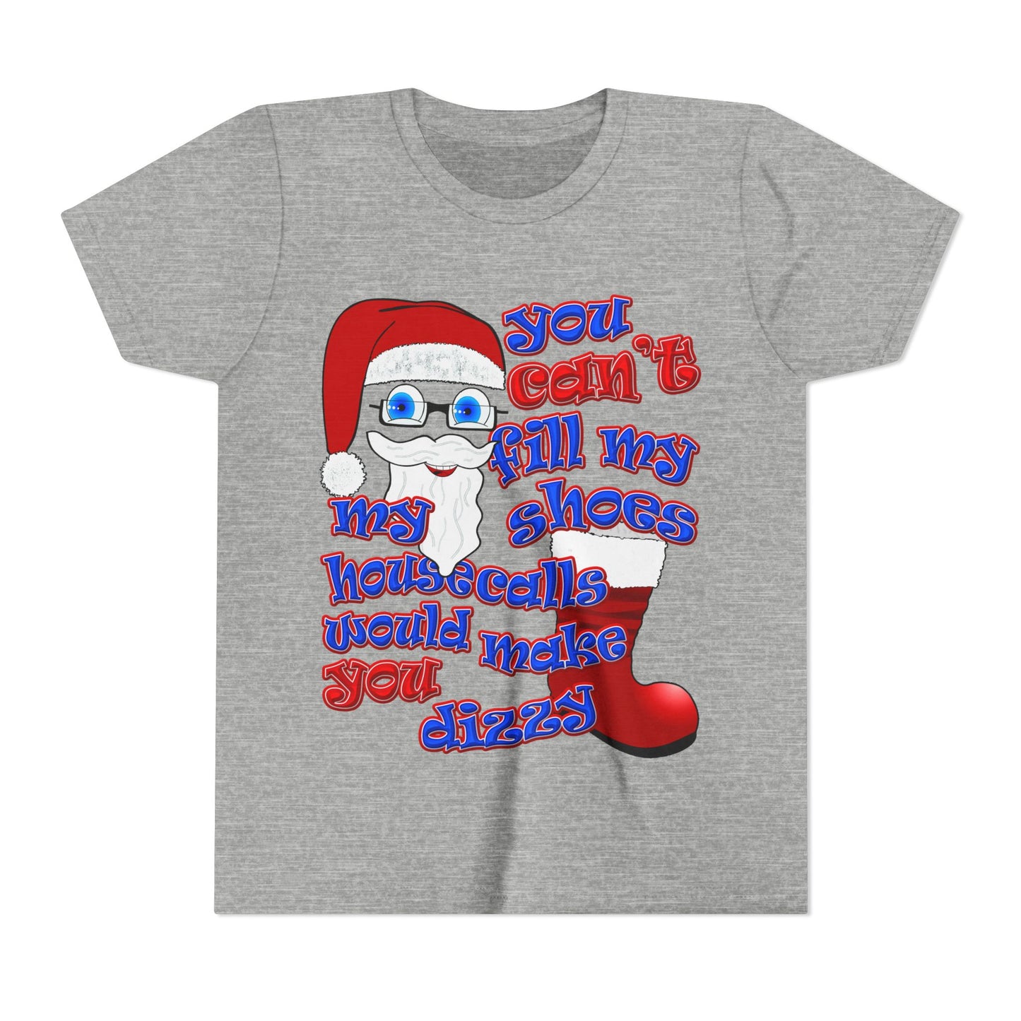 santa's shoes - Youth Short Sleeve Tee