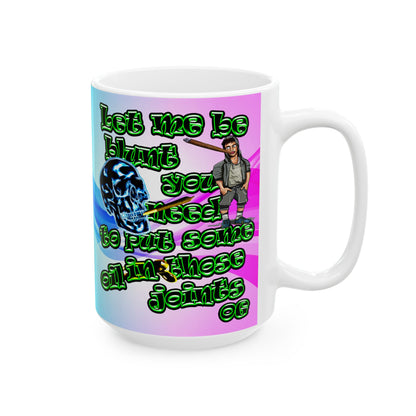 og - White Mug (light blue-pink wave)