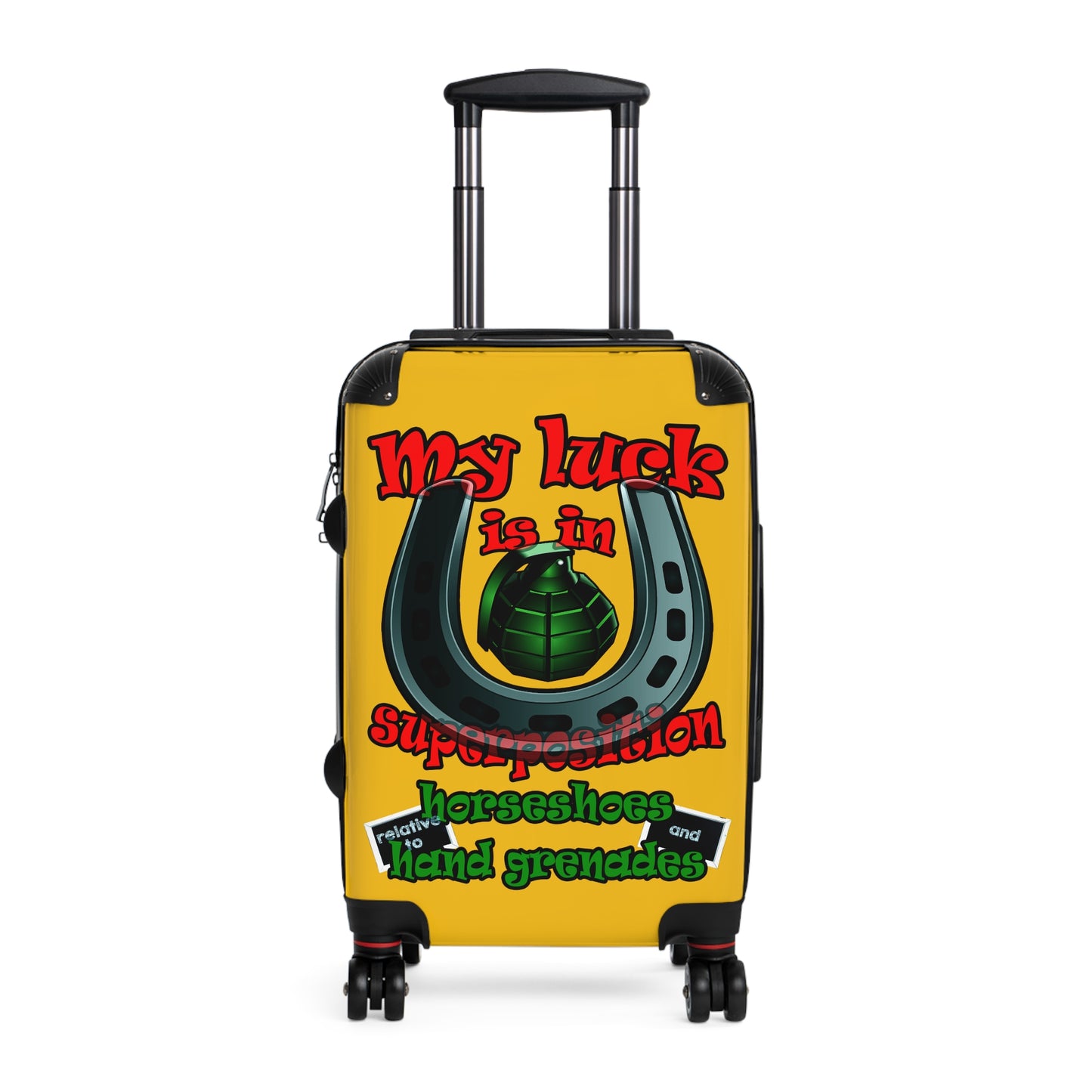 my luck - Suitcase (yellow)
