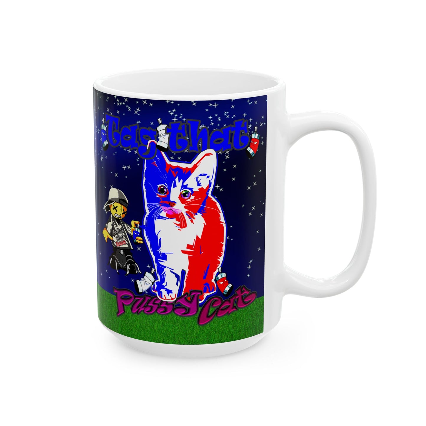 tag that - White Mug ('snoops' background)