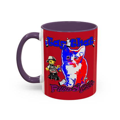tag that - Accent Mug (dark red)