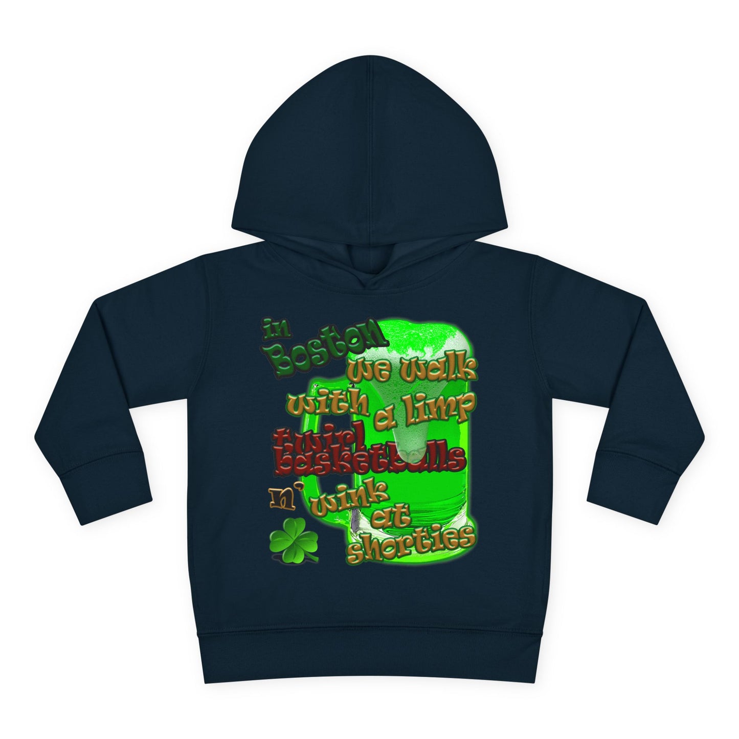 celtics logo - Toddler Pullover Fleece Hoodie