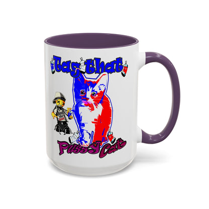 tag that - Accent Mug (white)