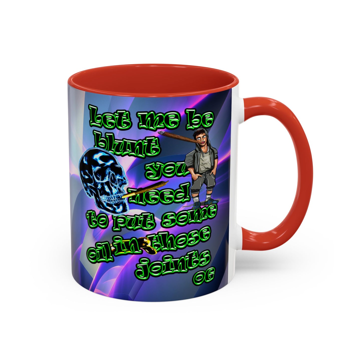 og - Accent Mug (grey-pink wave)