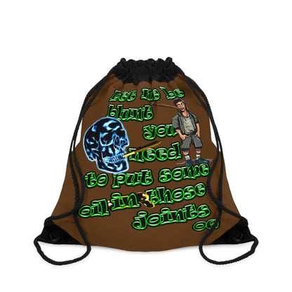 og - Drawstring Bag (brown)