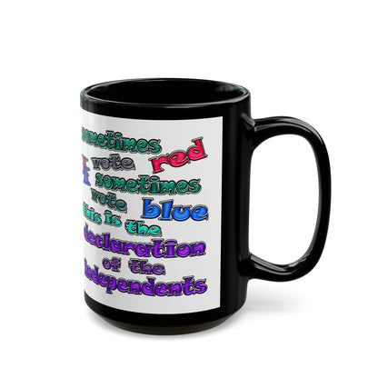 declaration of the independents - Black Mug (white)