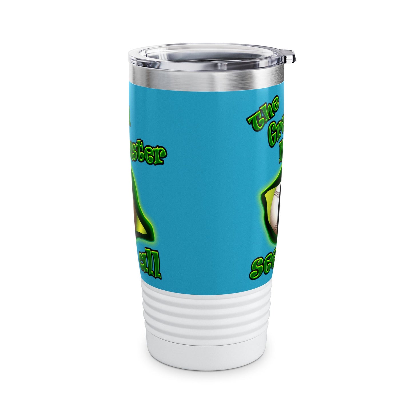 green monster - Ringneck Tumbler, 20oz (turquoise)