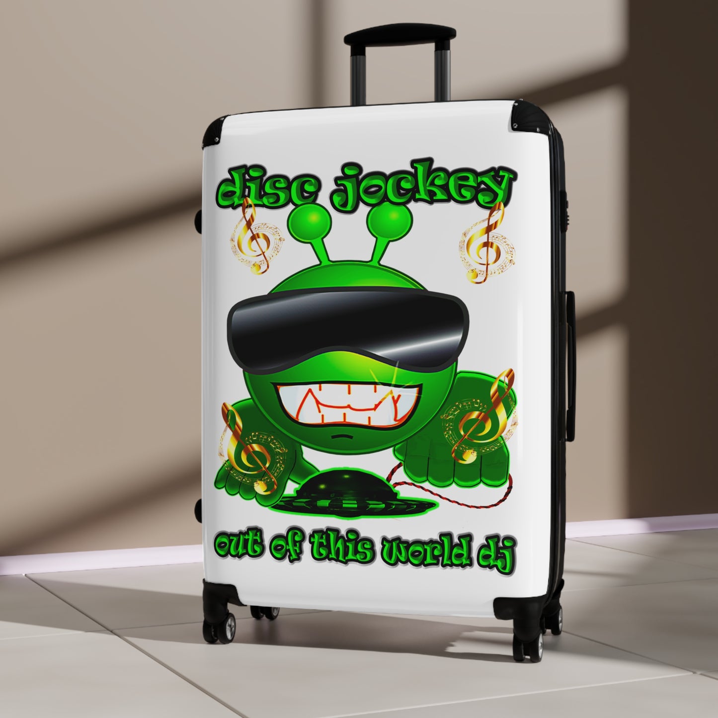 disc jockey - Suitcase (white)