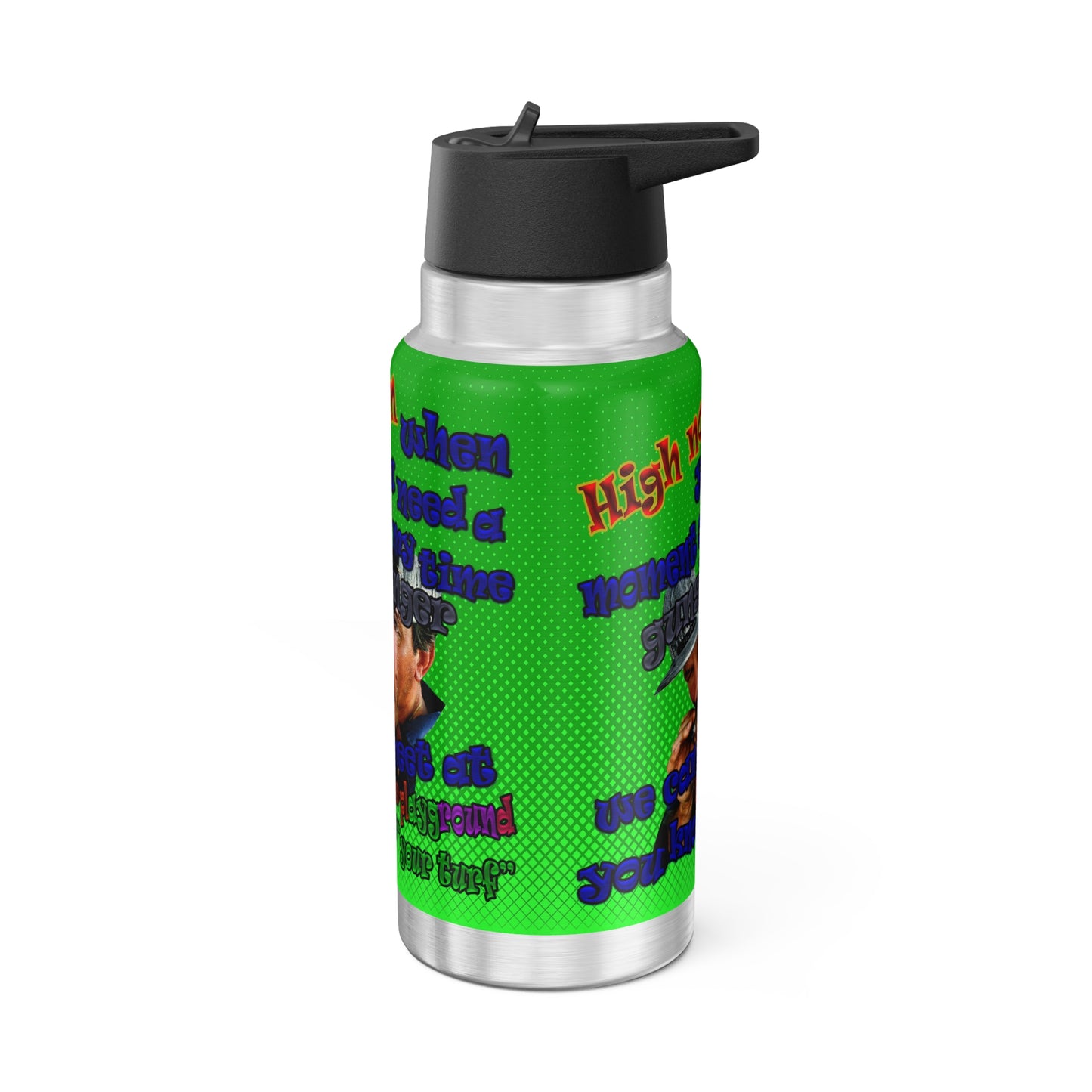 high noon - Gator Tumbler, 32oz  (logo green)