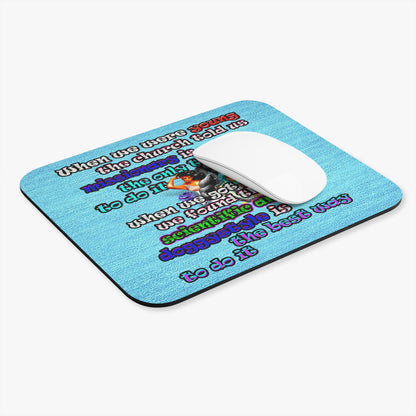 doggystyle - Mouse Pad (Rectangle) (faded blue)