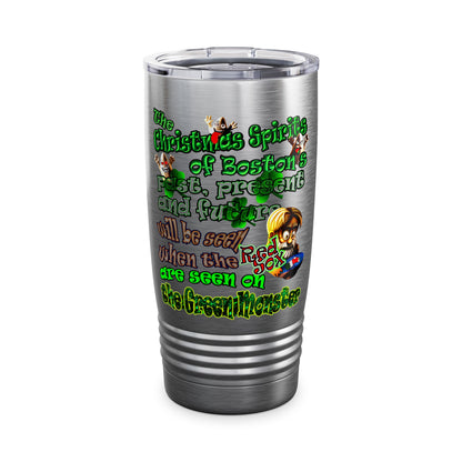 christmas spirits of boston - Ringneck Tumbler, 20oz