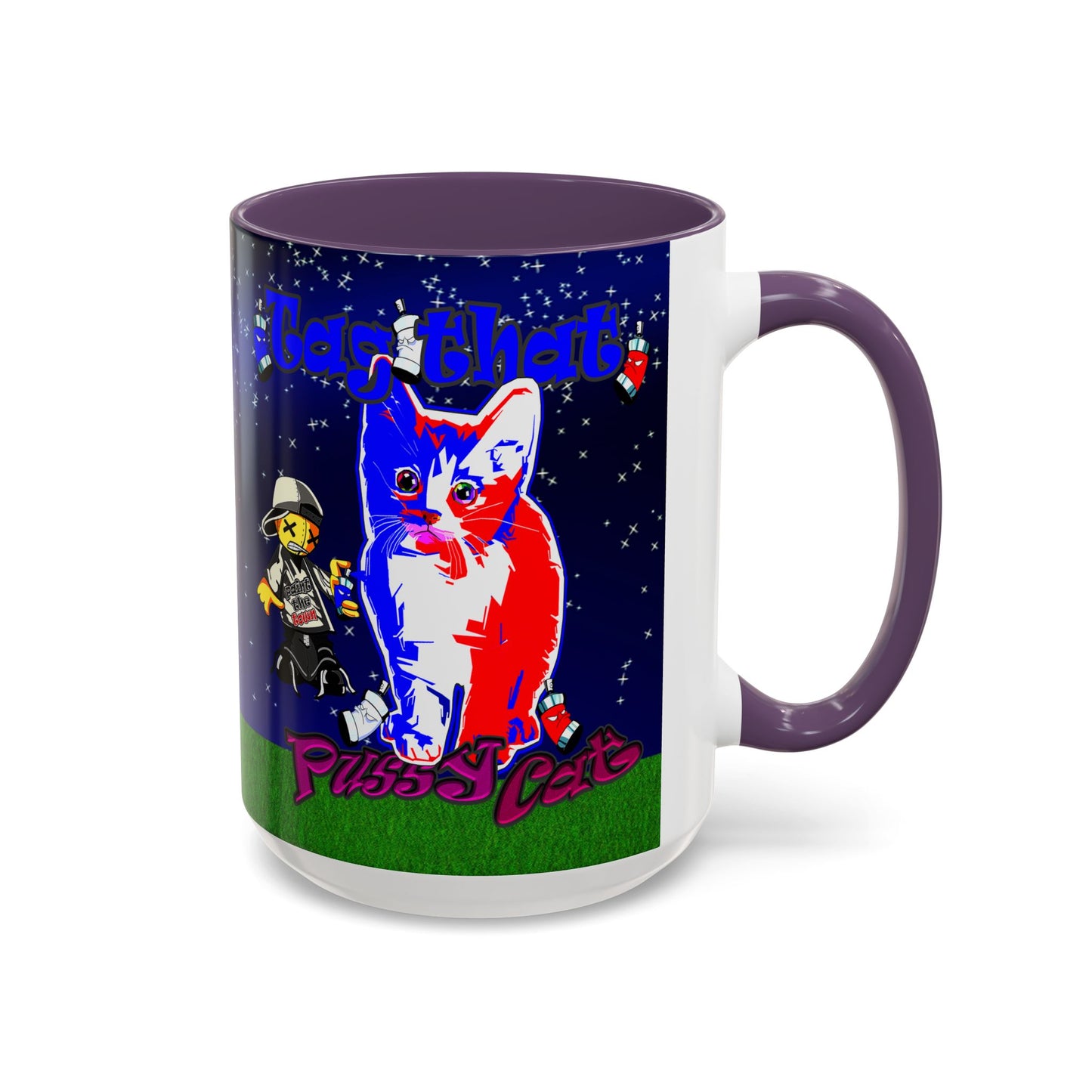 tag that - Accent Mug ('snoops' background)