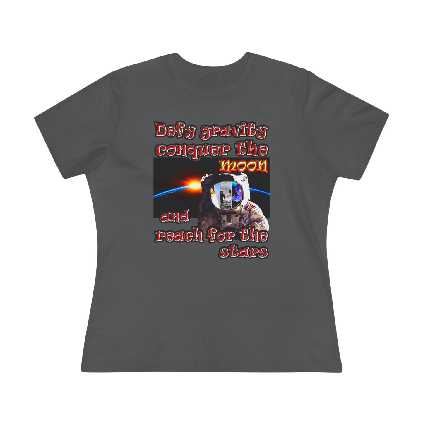 defy conquer reach - Women's Premium Tee