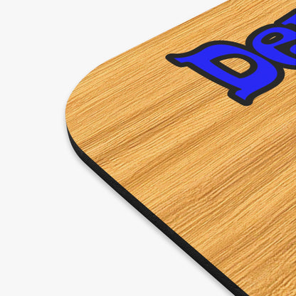 donkeys and elephants - Mouse Pad (Rectangle) (butterscotch wood finish)