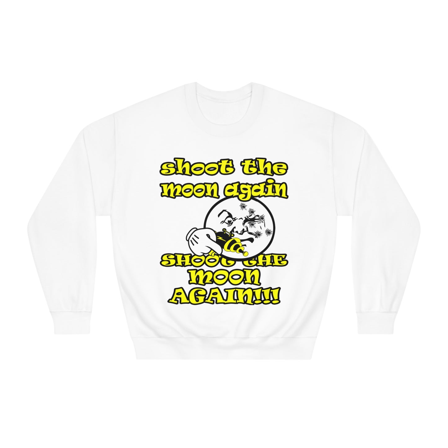 shoot the moon - Unisex DryBlend® Crewneck Sweatshirt