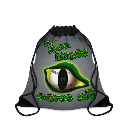green monster - Drawstring Bag (grey-light grey)