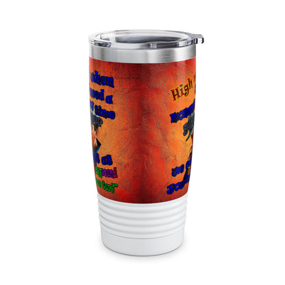 high noon - Ringneck Tumbler, 20oz (burnt orange)