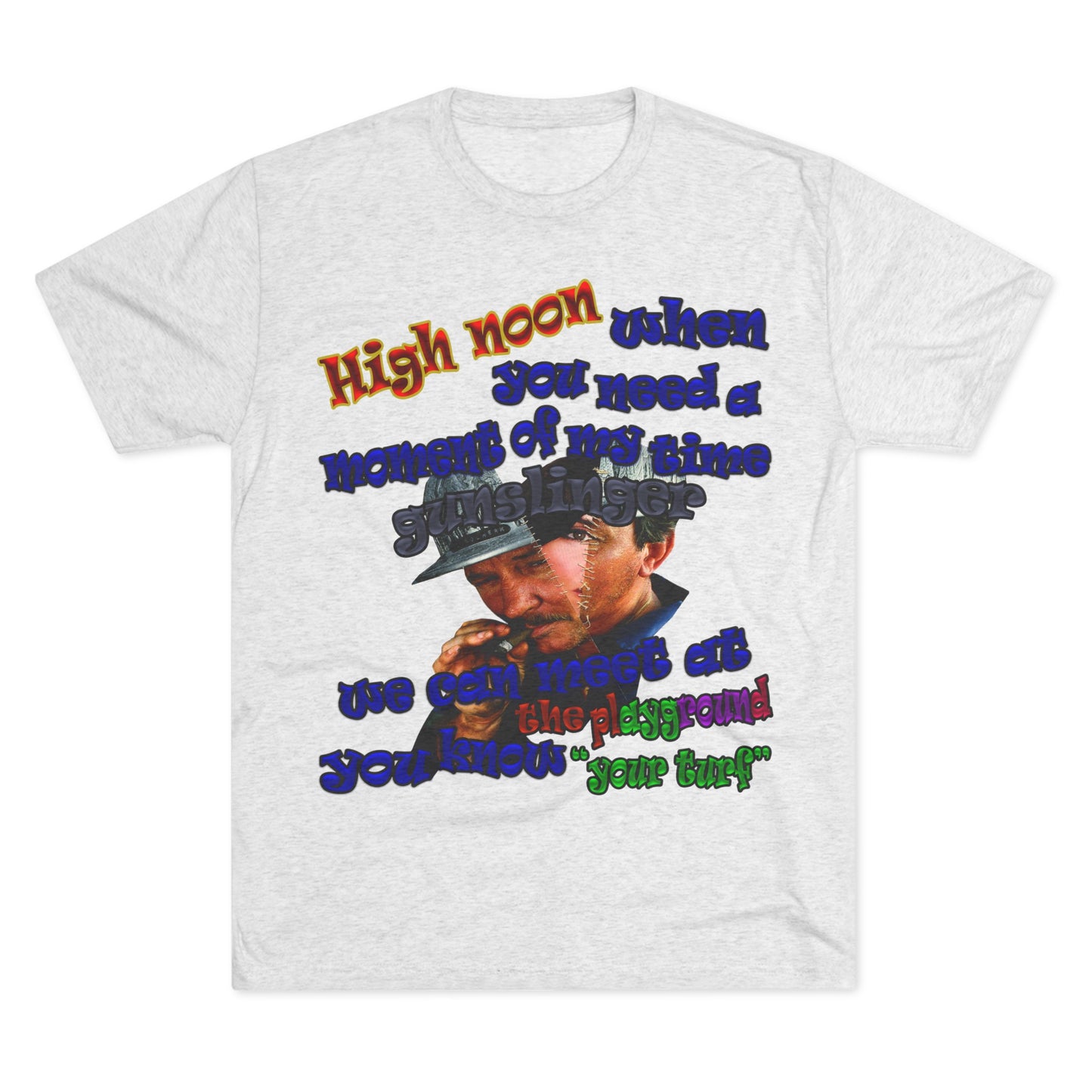 high noon - Unisex Tri-Blend Crew Tee