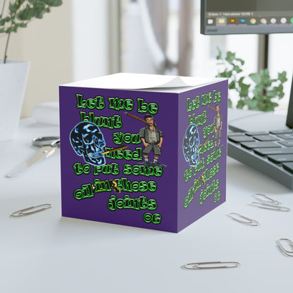 og - note cube (purple)
