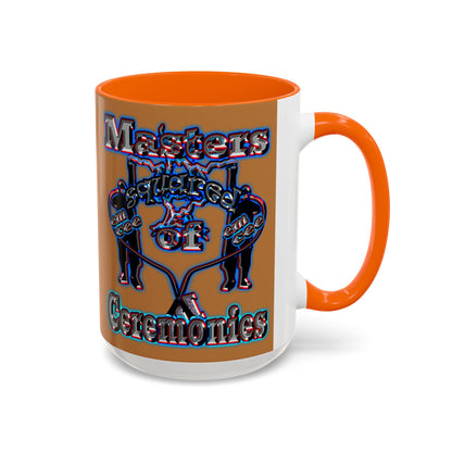 em cee squared - Accent Mug (light brown)