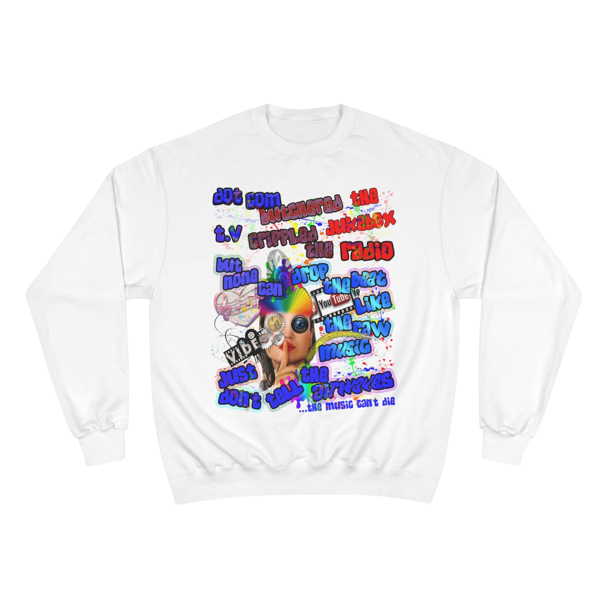 drop the beat - Champion Sweatshirt