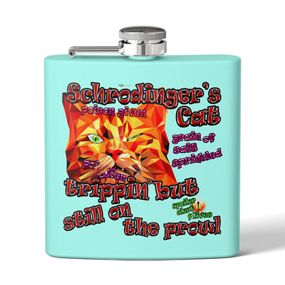 schrodinger's cat - Stainless Steel Flask