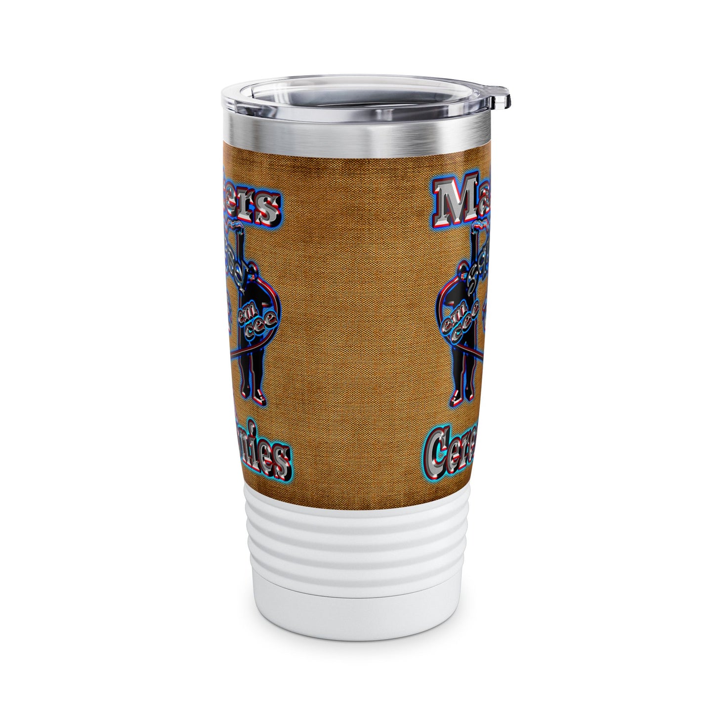 em cee squared - Ringneck Tumbler, 20oz (brown papyrus)