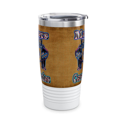 em cee squared - Ringneck Tumbler, 20oz (brown papyrus)