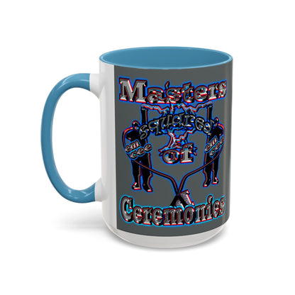 em cee squared - Accent Mug (dark grey)
