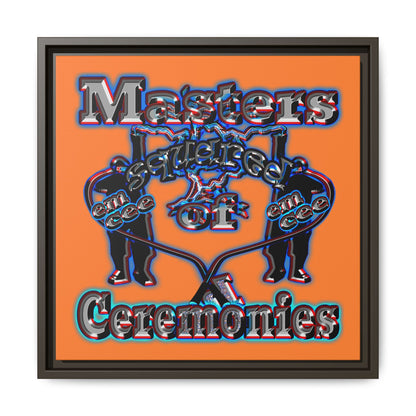 em cee squared - framed canvas art (crusta)