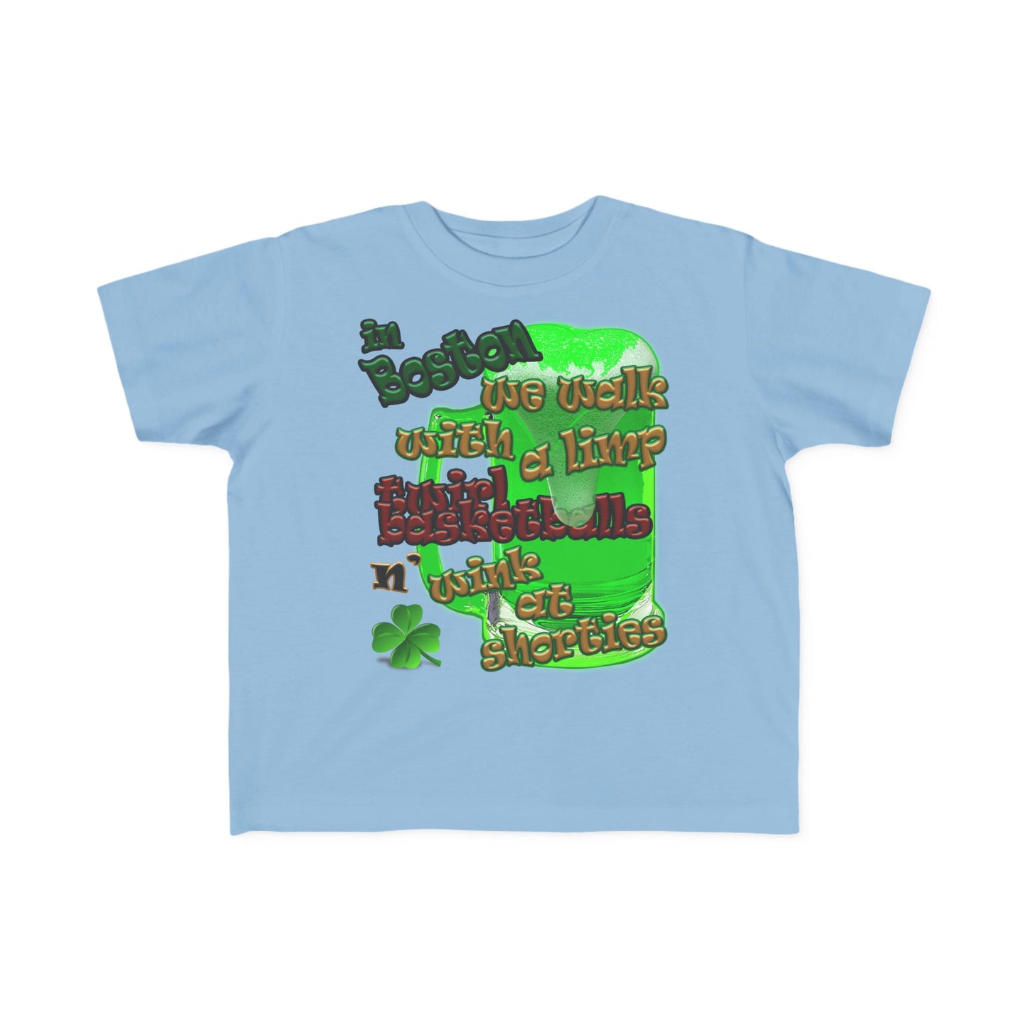 celtics logo - Toddler's Fine Jersey Tee