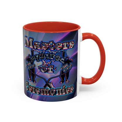 em cee squared - Accent Mug (grey-pink wave)