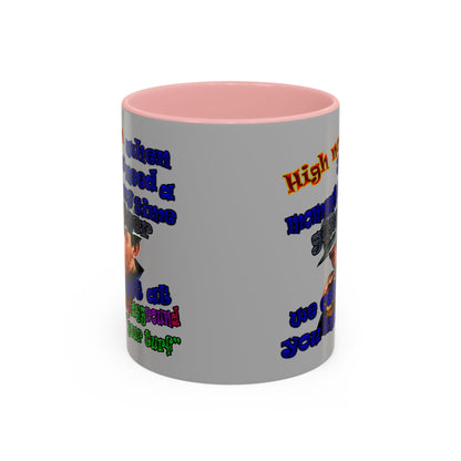 high noon - Accent Mug (light grey)