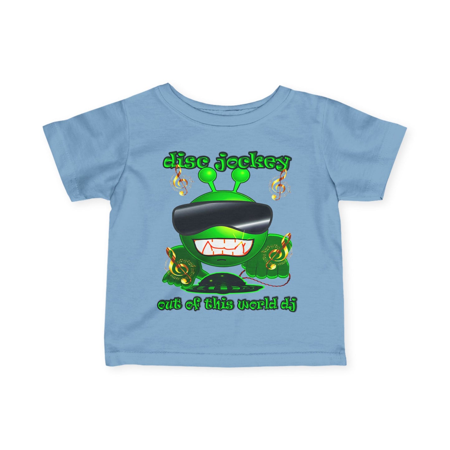 disc jockey - Infant Fine Jersey Tee