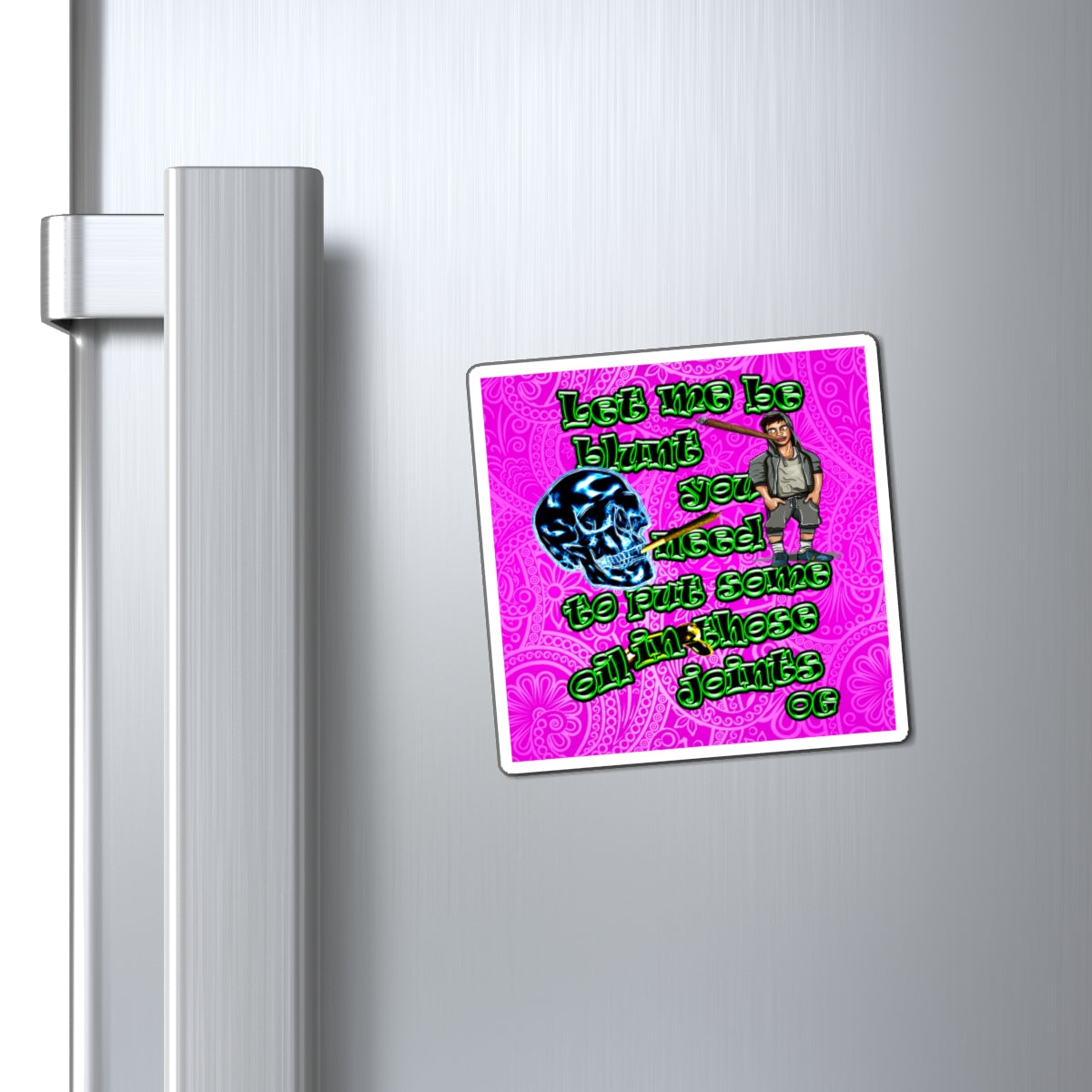 og - Magnets - (pink swirl)