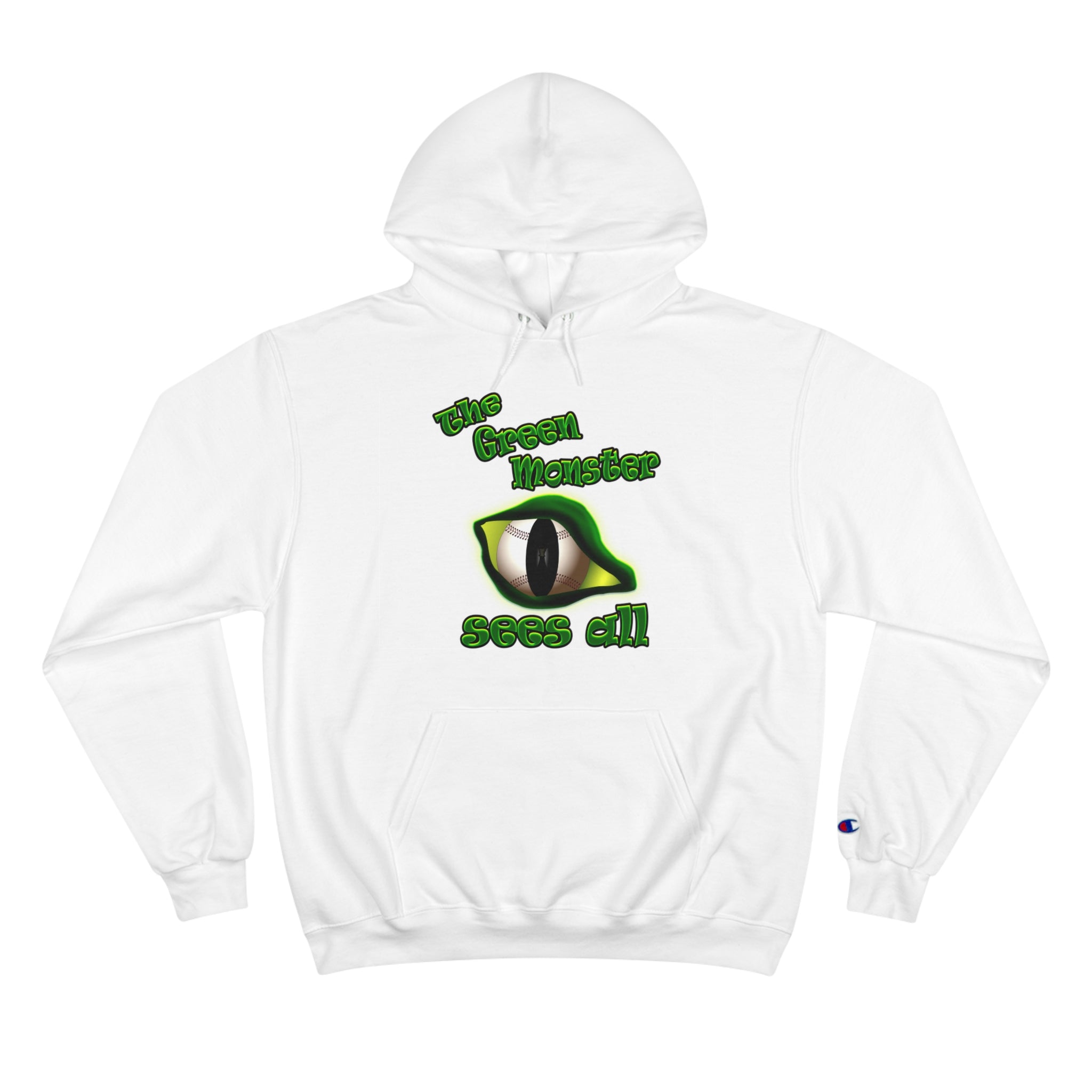 green monster - Champion Hoodie