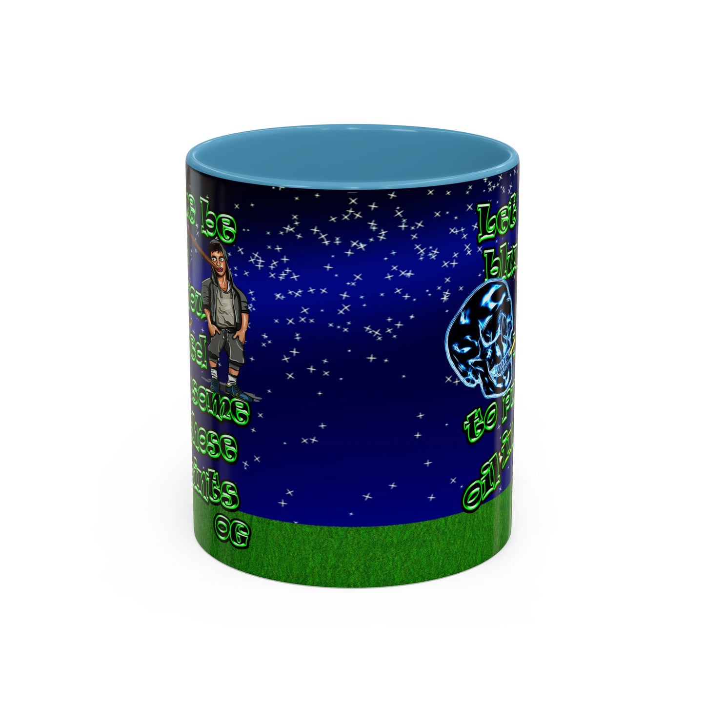 og - Accent Mug ('snoops' background)