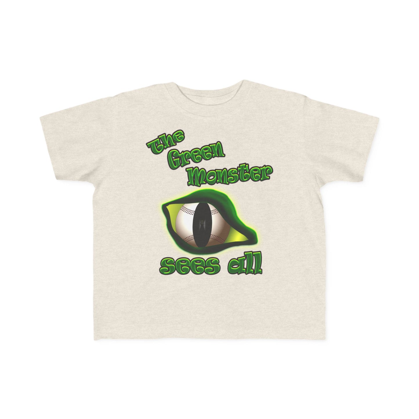 green monster - Toddler's Fine Jersey Tee