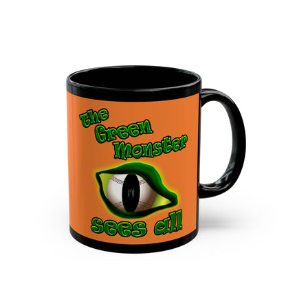 green monster - Black Mug (crusta)