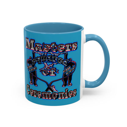 em cee squared - Accent Mug (turquoise)