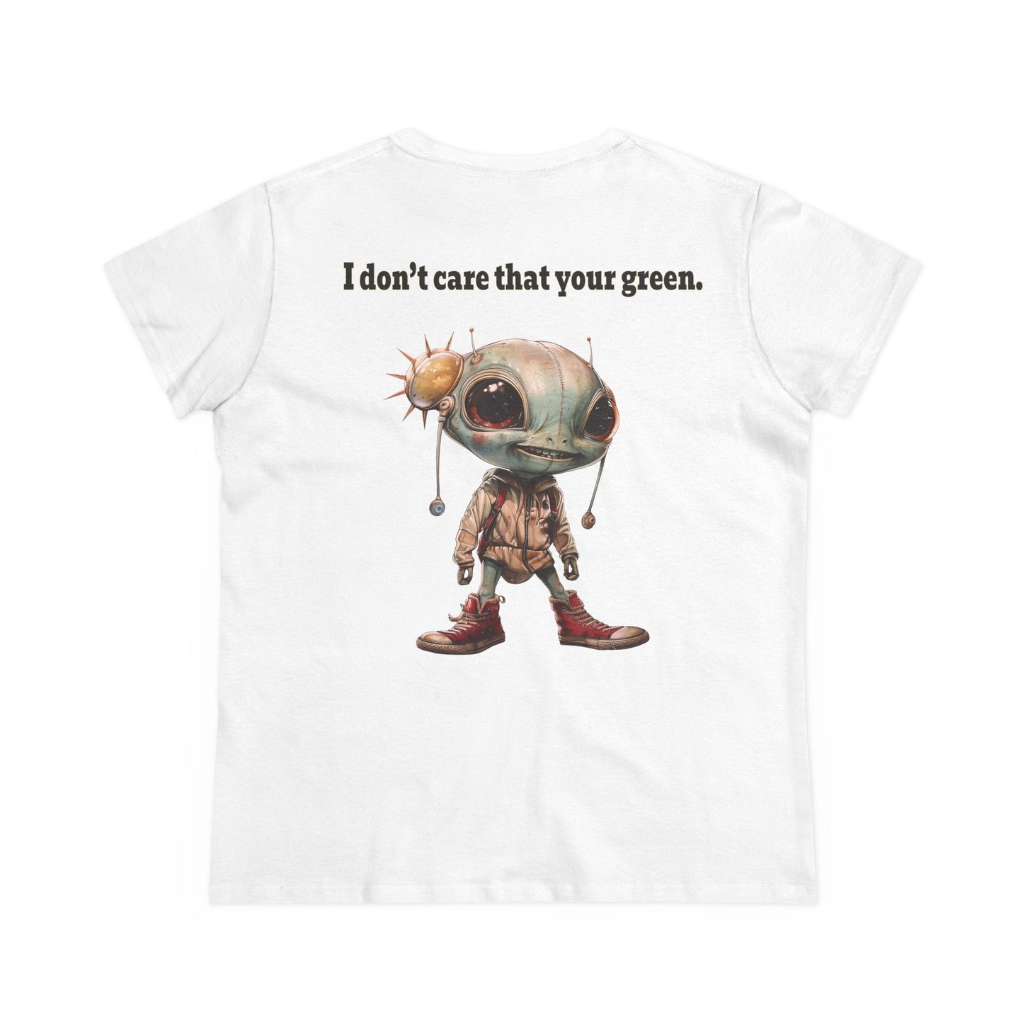 I don't care that your grey - Women's Midweight Cotton Tee