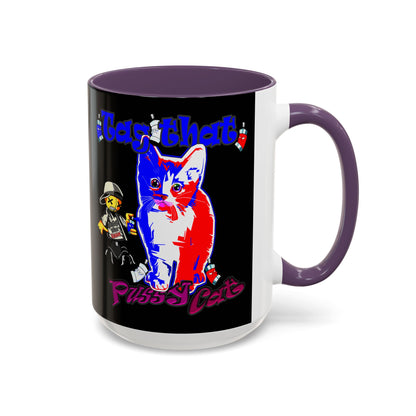 tag that - Accent Mug (black)