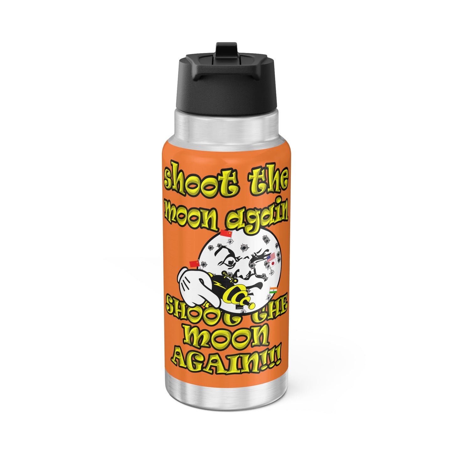 shoot the moon again - Gator Tumbler, 32oz (crusta)